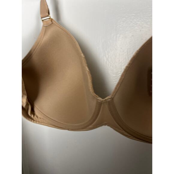 Soma Beige Lace Floral Embraceable Perfect Full Coverage Supportive Bra 40 DD - Picture 6 of 6